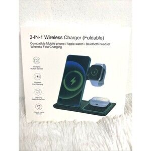 3-in-1 Wireless Charger Compatible Mobile phone Apple iWatch Bluetooth